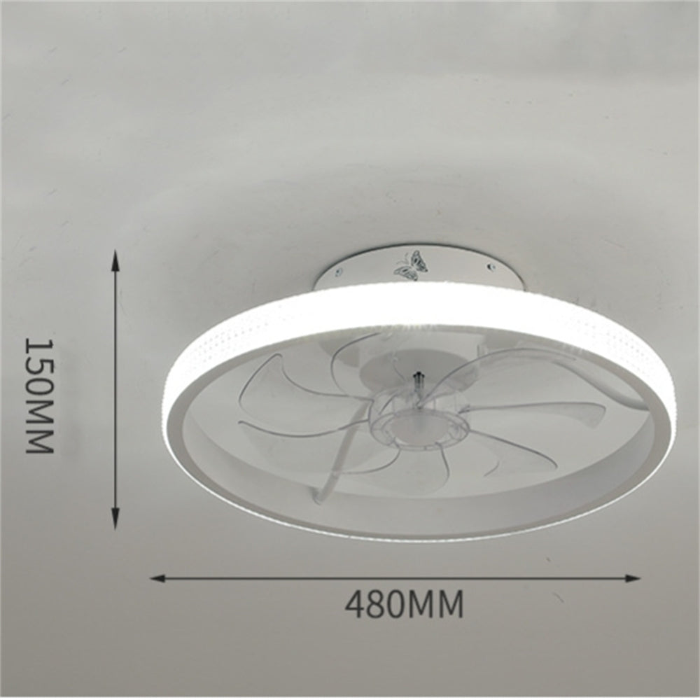 D1099-Ventilateur de plafond Gufoo avec lumière