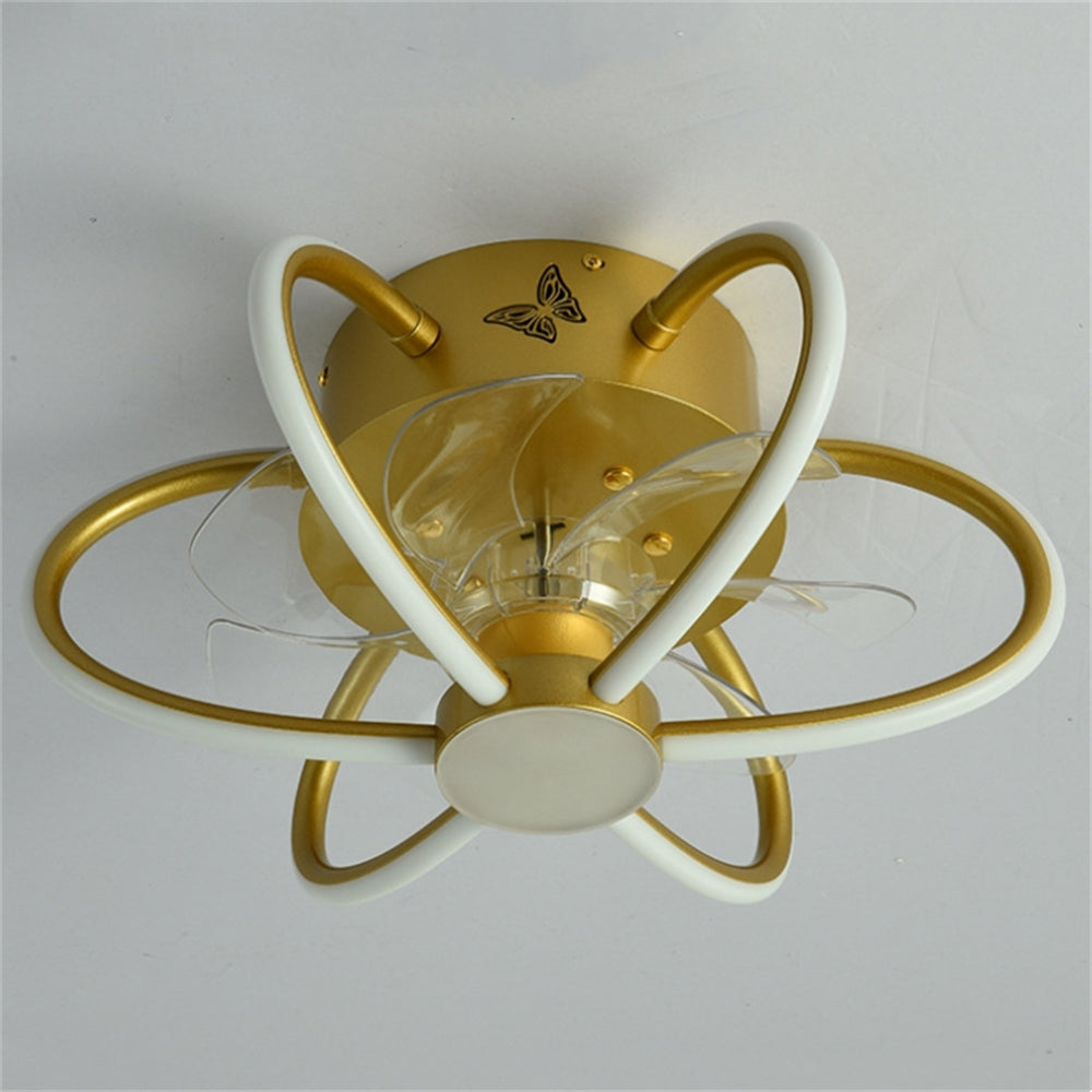 D1098-Ventilateur de plafond Gufoo avec lumière