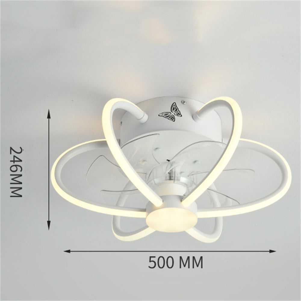 D1098-Ventilateur de plafond Gufoo avec lumière