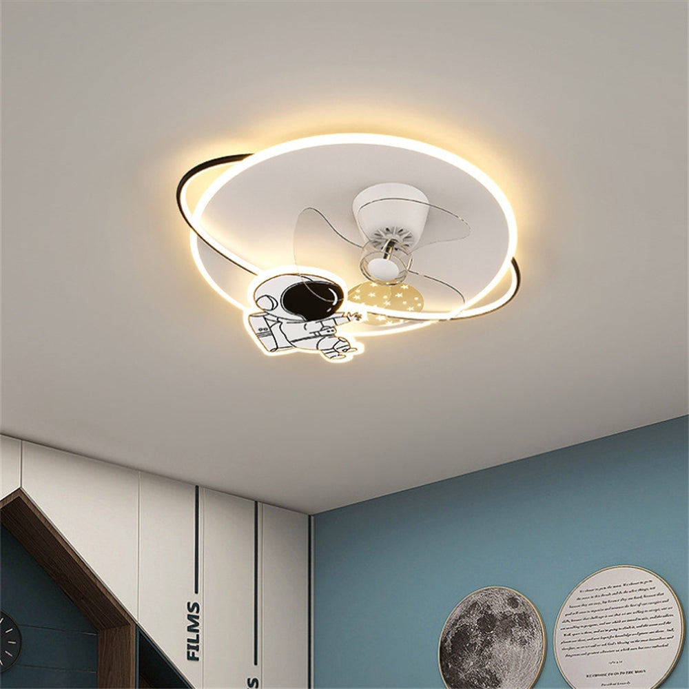 D1102-Ventilateur de plafond Gufoo avec lumière