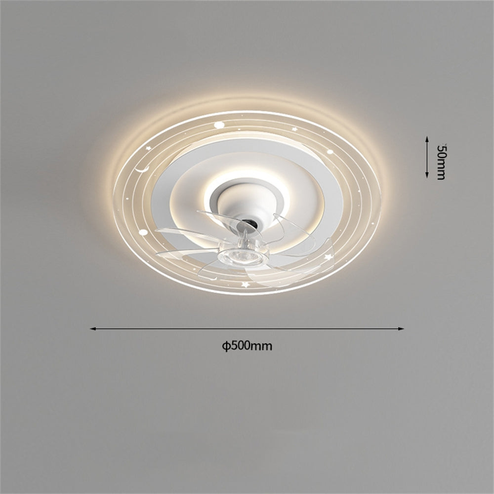 D1105-Ventilateur de plafond Gufoo avec lumière