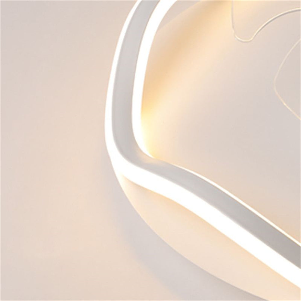 D1092-Ventilateur de plafond Gufoo avec lumière