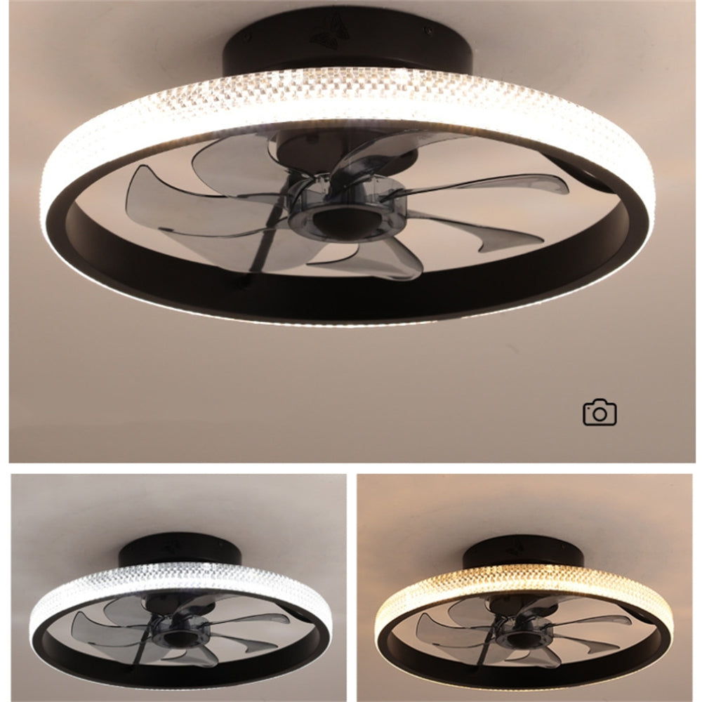 D1099-Ventilateur de plafond Gufoo avec lumière