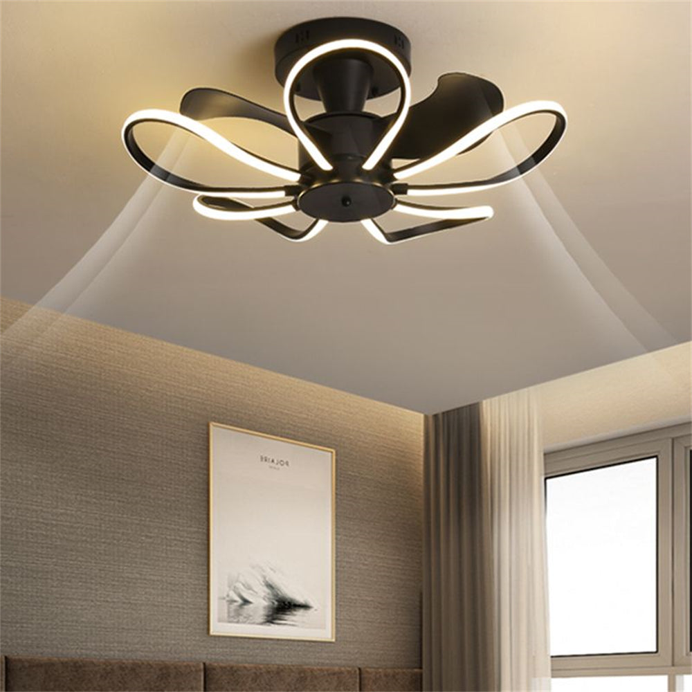 D1095-Ventilateur de plafond Gufoo avec lumière