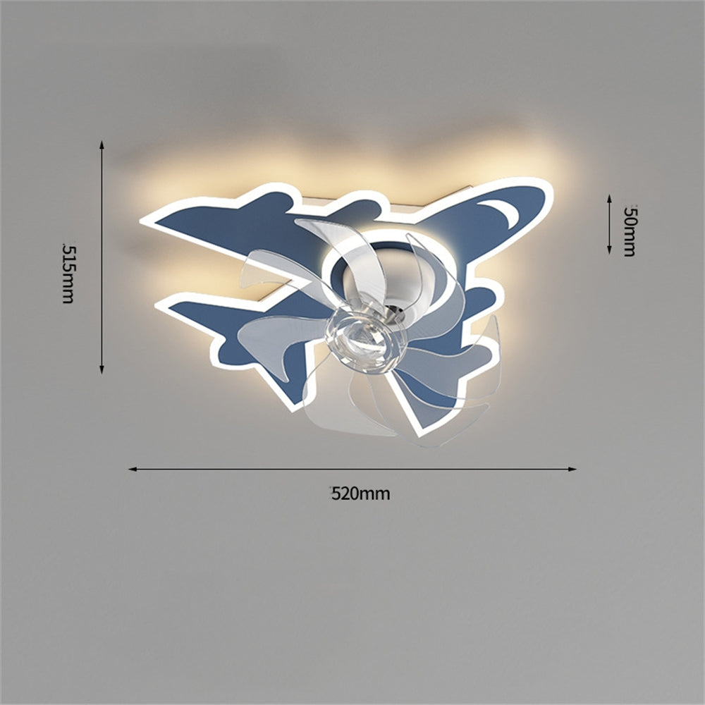 D1105-Ventilateur de plafond Gufoo avec lumière