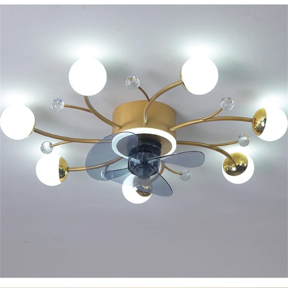 D1101-Ventilateur de plafond Gufoo avec lumière