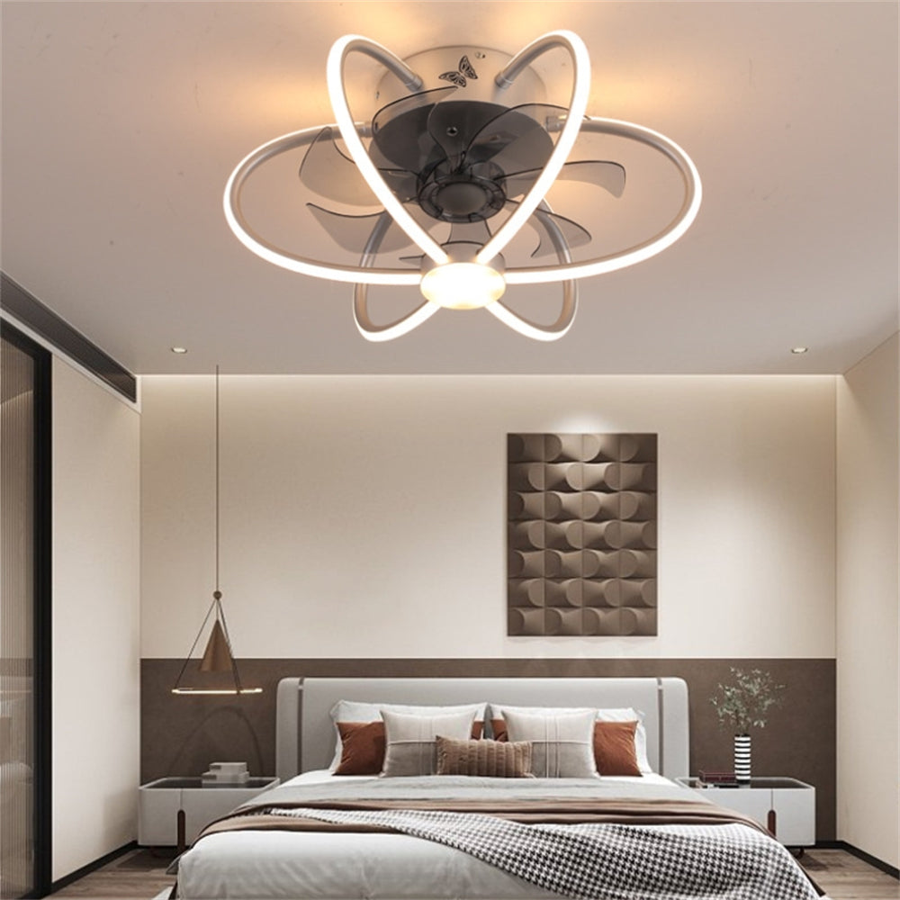 D1098-Ventilateur de plafond Gufoo avec lumière