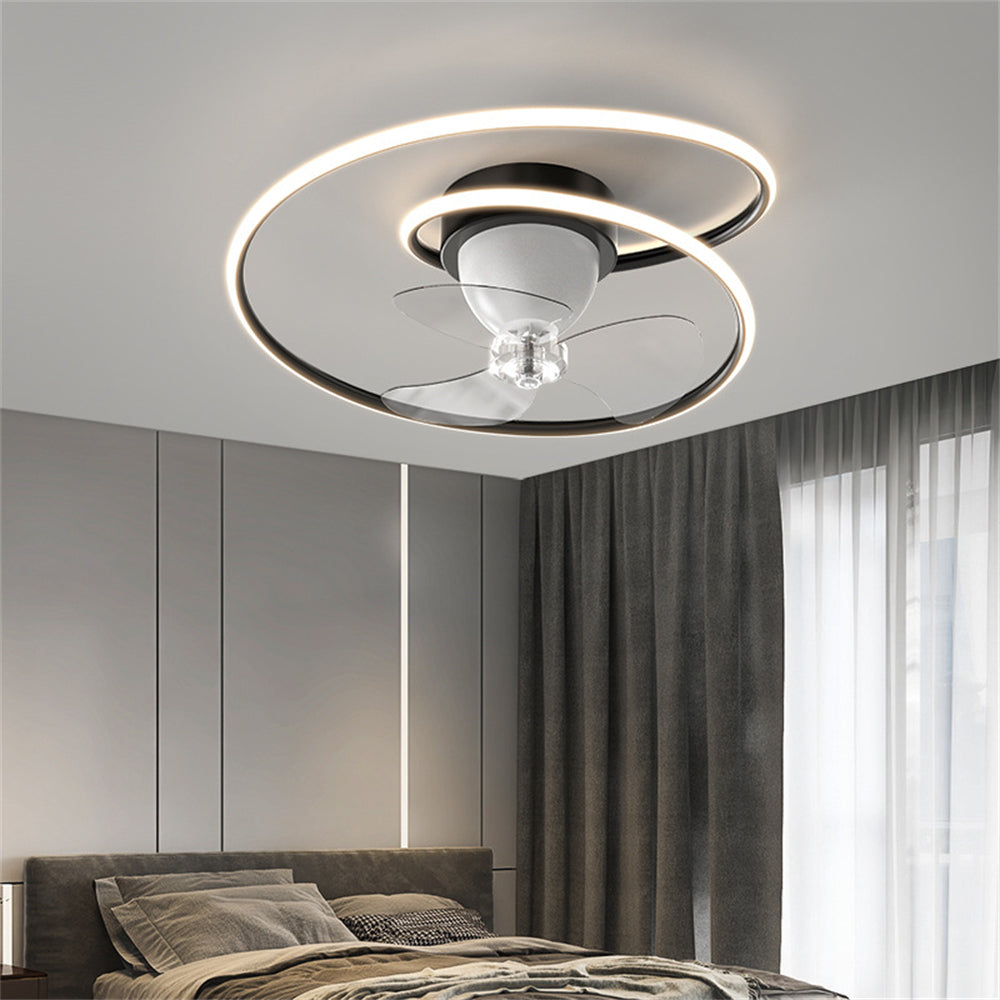 D1091-Ventilateur de plafond Gufoo avec lumière
