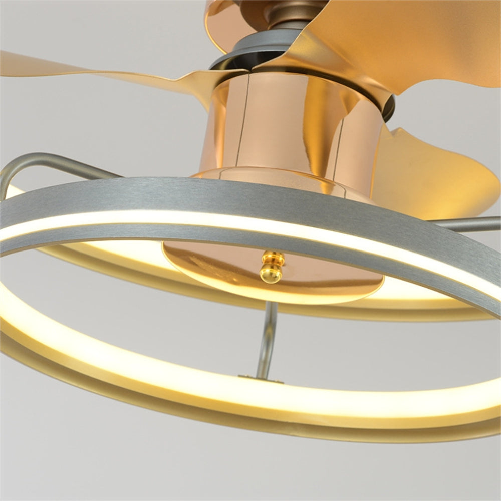 D1104-Ventilateur de plafond Gufoo avec lumière