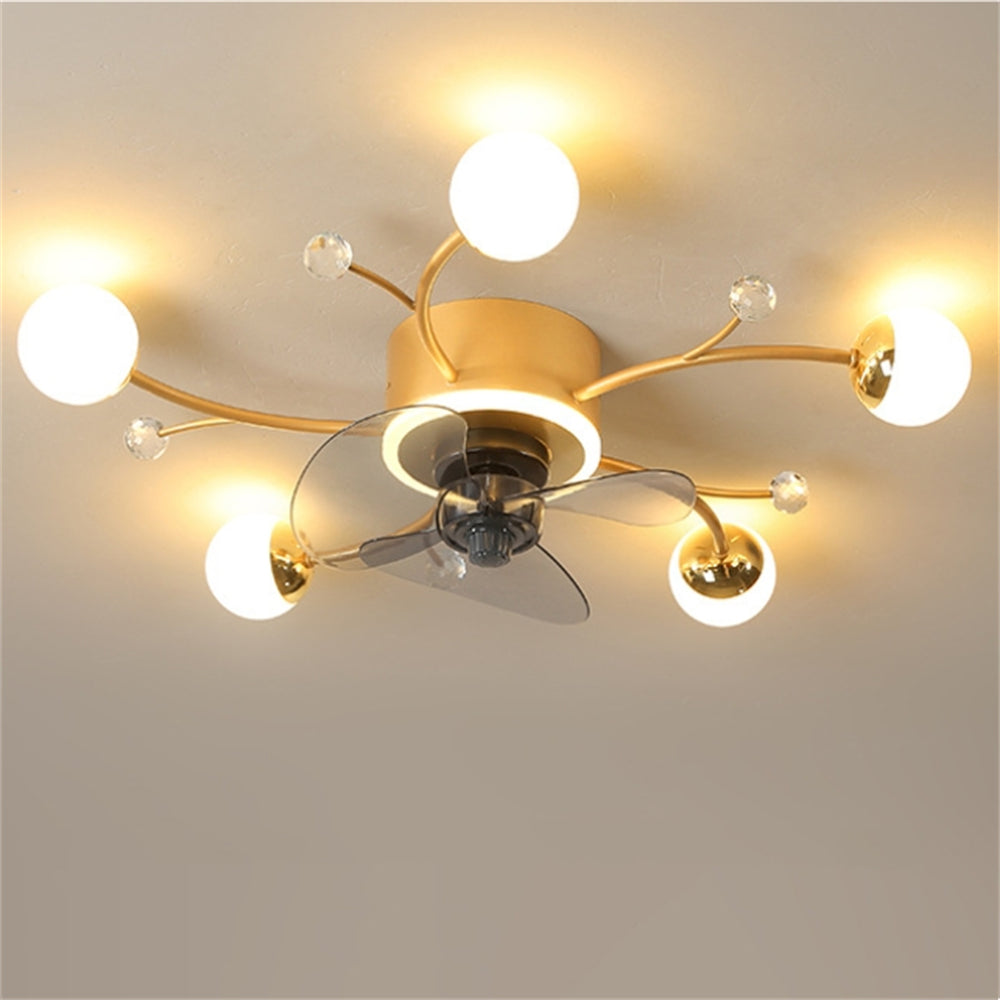 D1101-Ventilateur de plafond Gufoo avec lumière