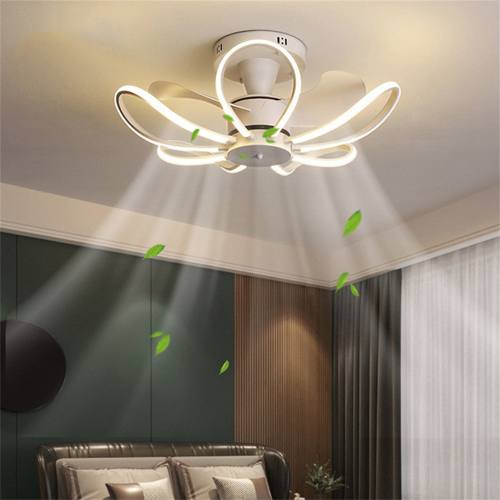 D1095-Ventilateur de plafond Gufoo avec lumière