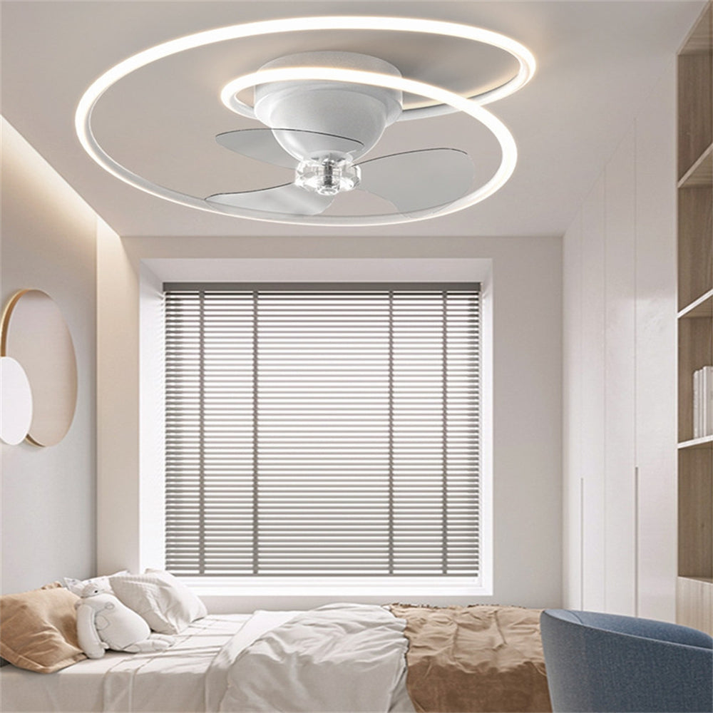 D1091-Ventilateur de plafond Gufoo avec lumière
