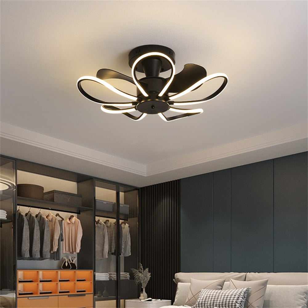 D1095-Ventilateur de plafond Gufoo avec lumière