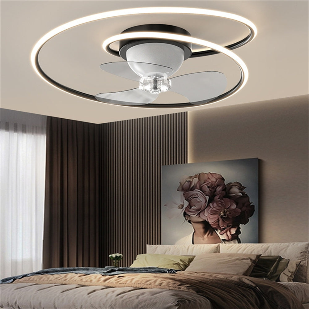 D1091-Ventilateur de plafond Gufoo avec lumière
