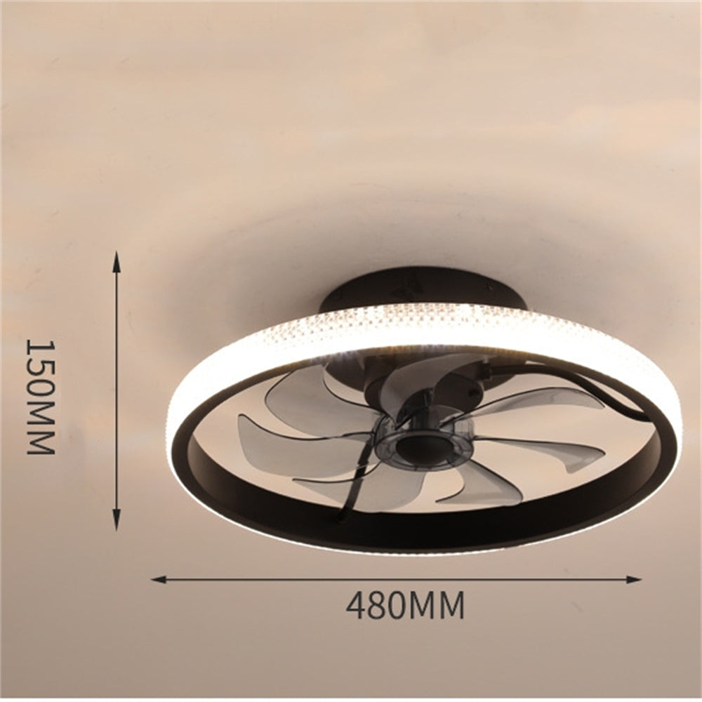 D1099-Ventilateur de plafond Gufoo avec lumière