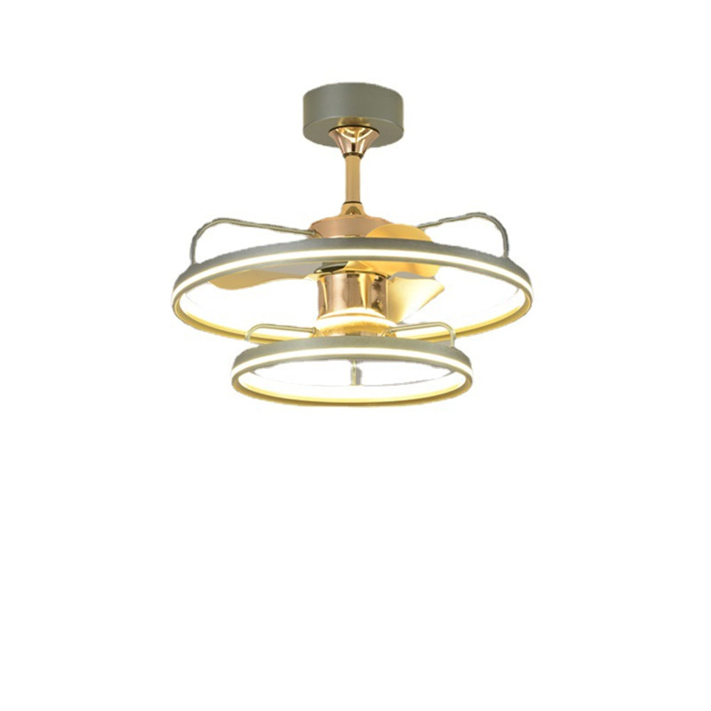 D1104-Ventilateur de plafond Gufoo avec lumière