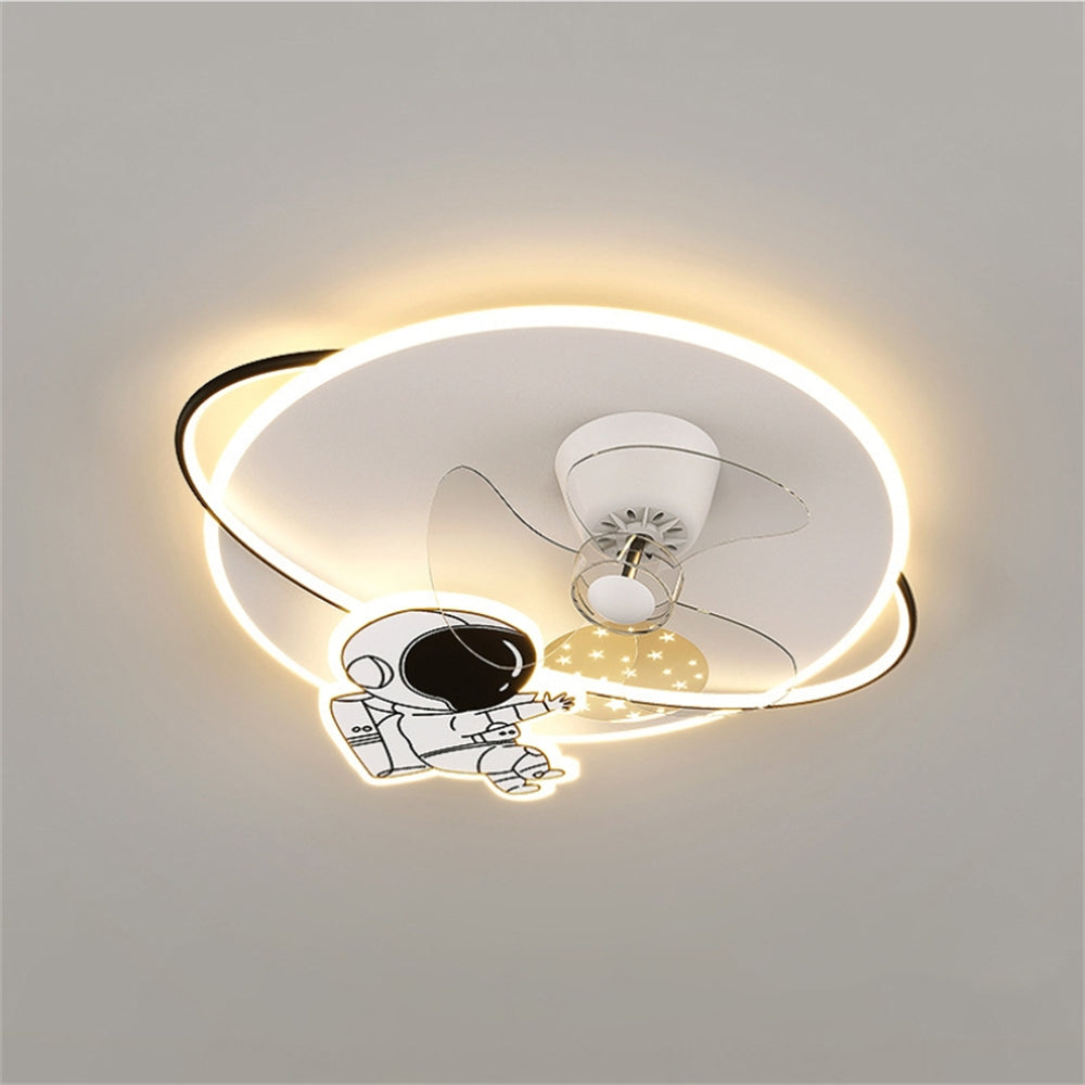 D1102-Ventilateur de plafond Gufoo avec lumière