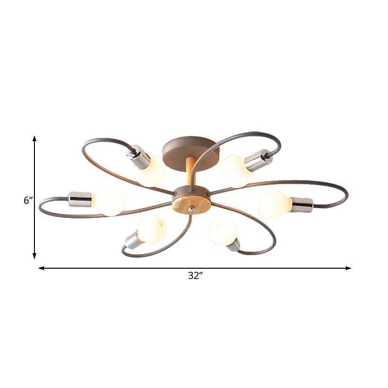 D1058-Gufoo Ceiling Light