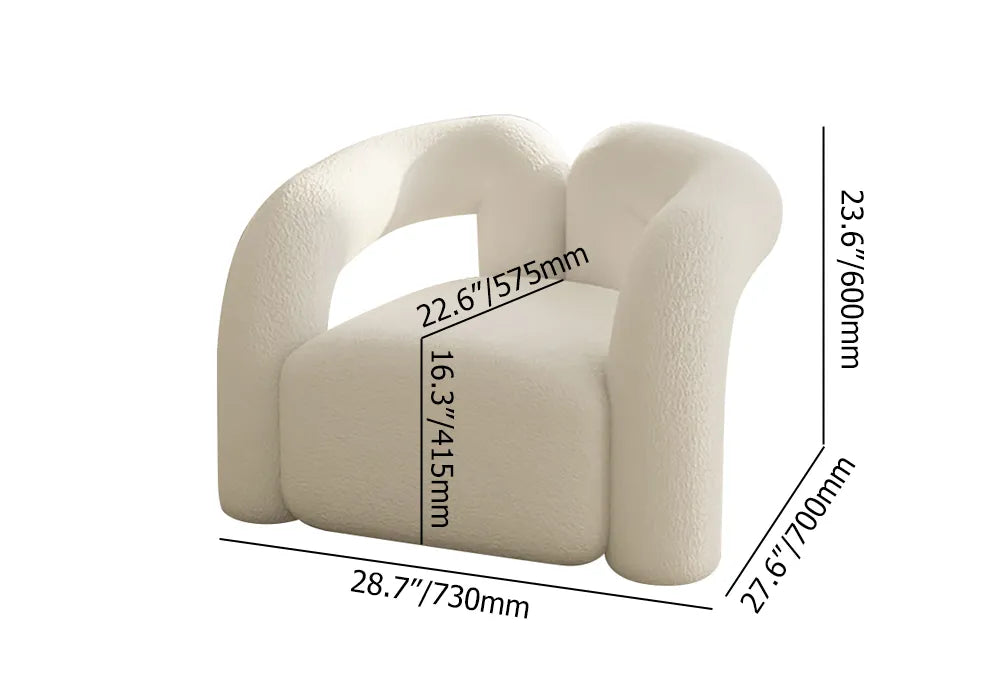 Y1053-Chaise d'appoint Gufoo
