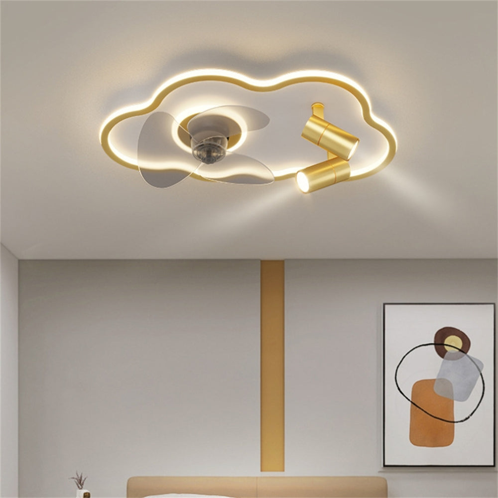 D1109-Gufoo ceiling fan with light