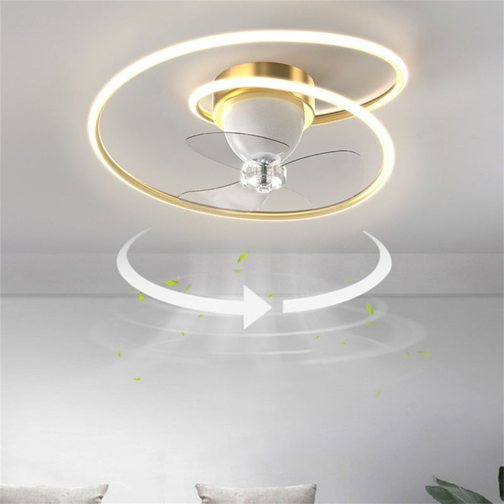 D1091-Gufoo ceiling fan with light