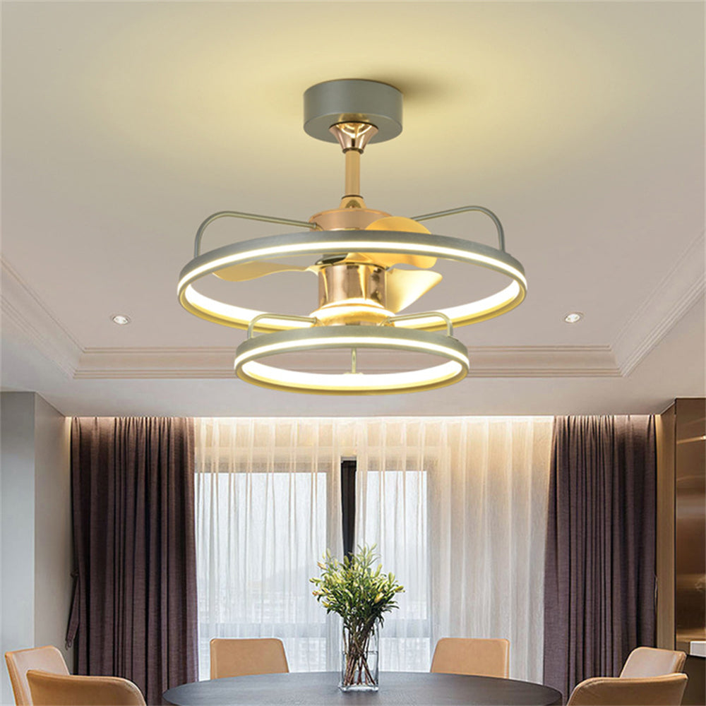D1104-Gufoo ceiling fan with light