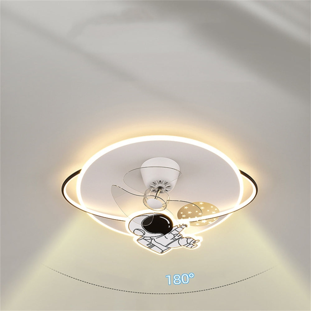 D1102-Ventilateur de plafond Gufoo avec lumière