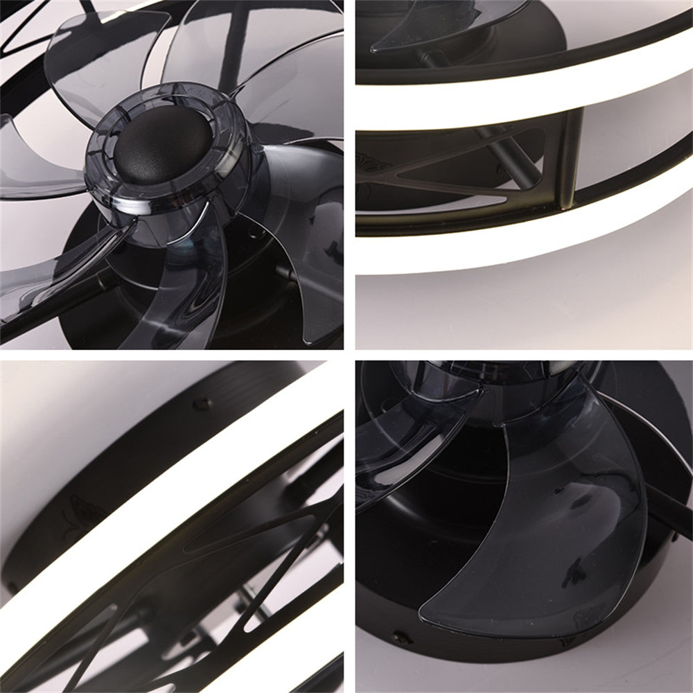 D1097-Ventilateur de plafond Gufoo avec lumière