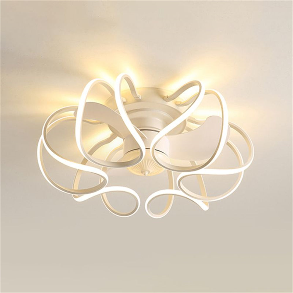 D1096-Gufoo ceiling fan with light