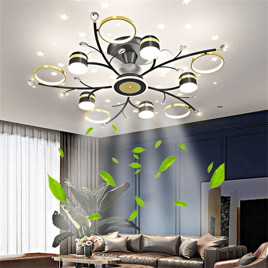 D1106-Gufoo ceiling fan with light