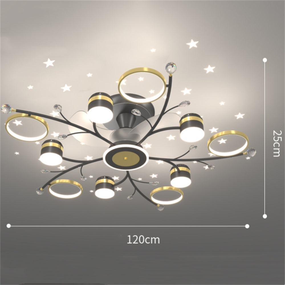 D1106-Gufoo ceiling fan with light