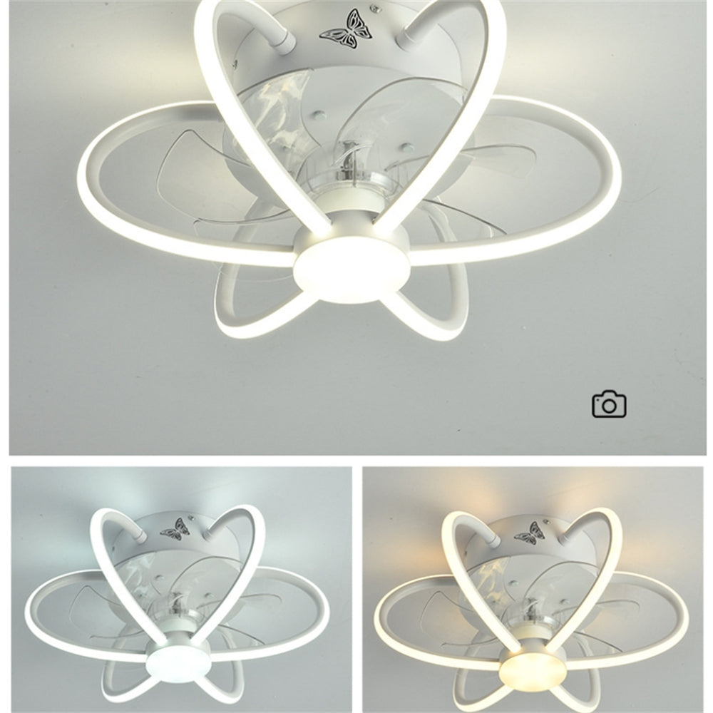 D1098-Ventilateur de plafond Gufoo avec lumière