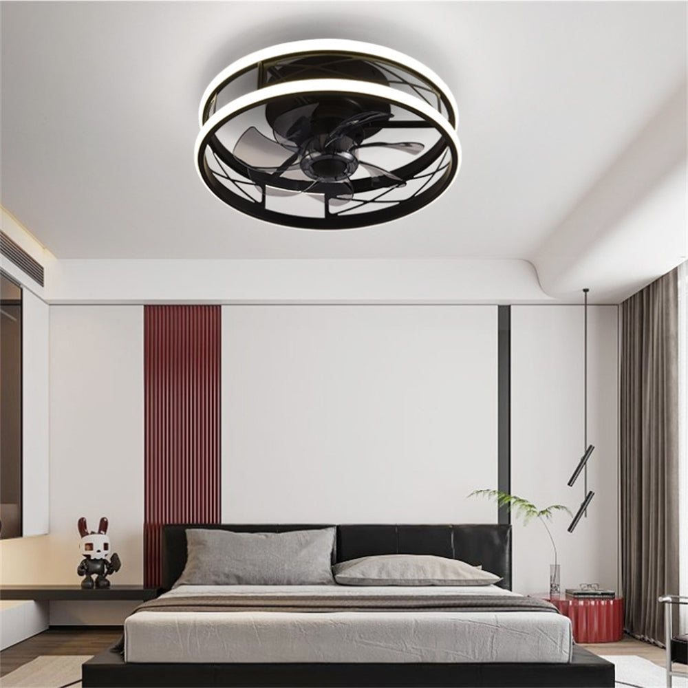 D1097-Gufoo ceiling fan with light