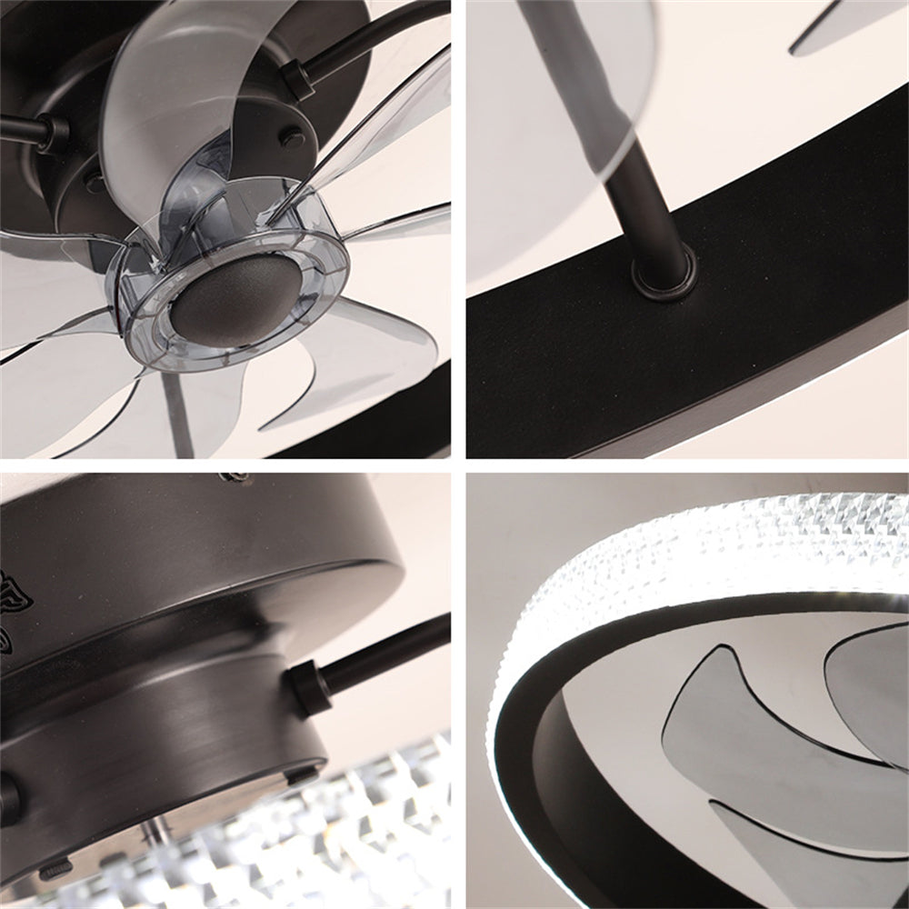 D1099-Gufoo ceiling fan with light